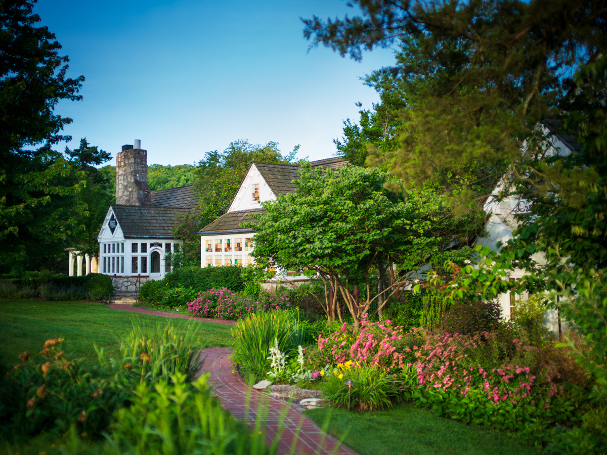 The Worman House fine dining restaurant at Big Cedar Lodge