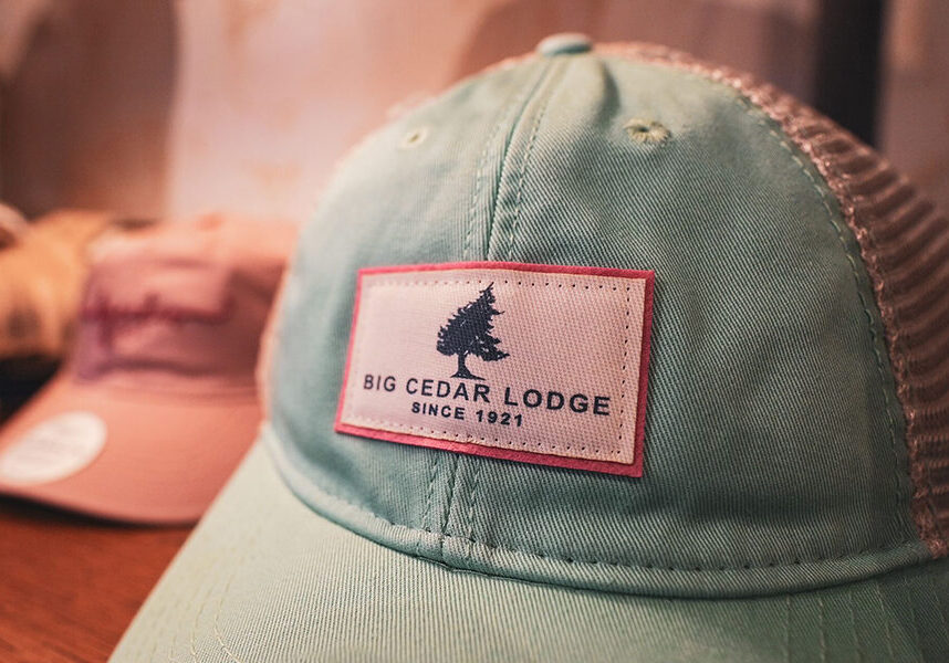 big cedar lodge hat at the shoppe