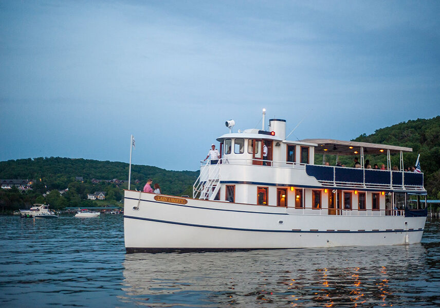 lady liberty sets sail out of long creek marina