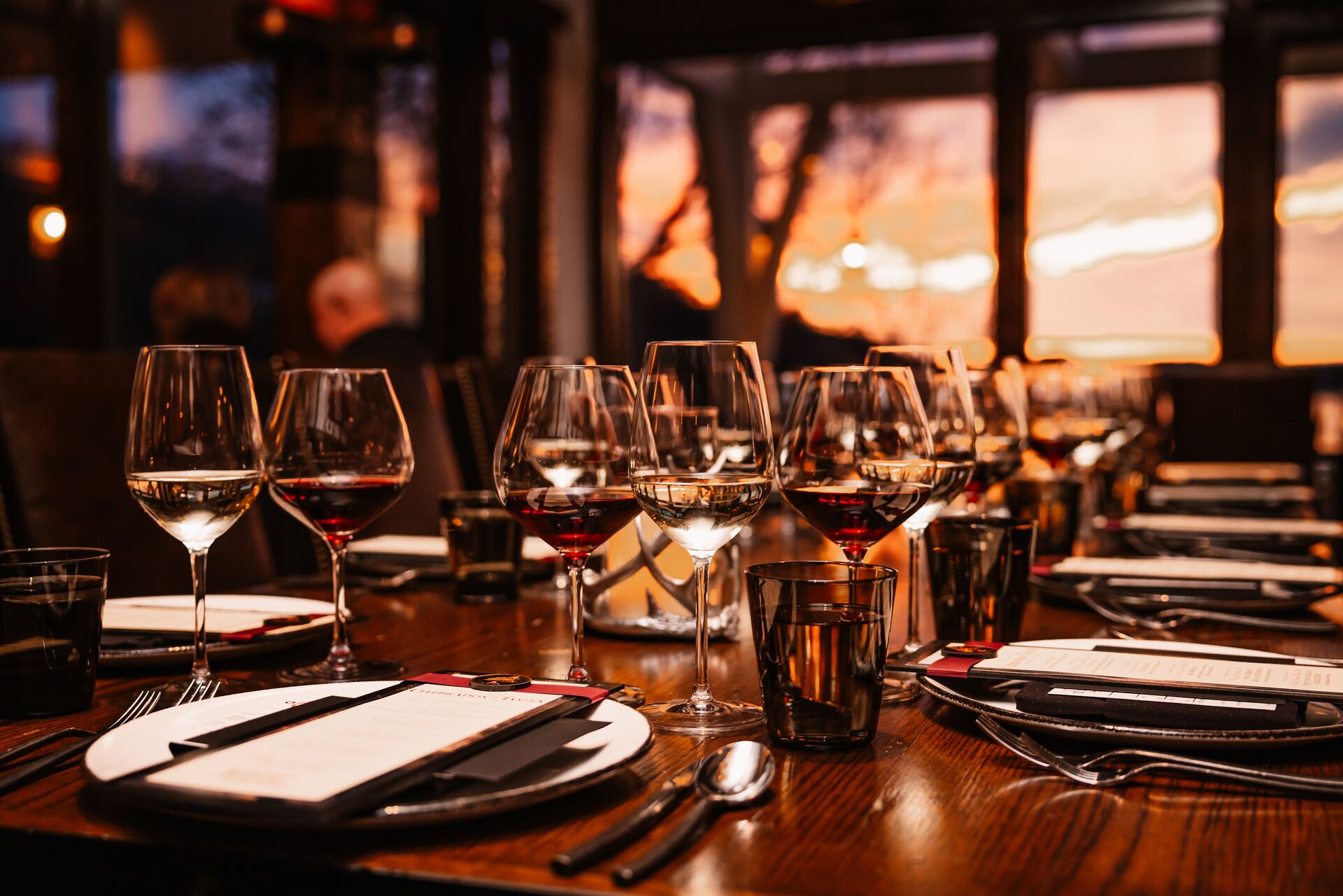 wine dinner at top of the rock