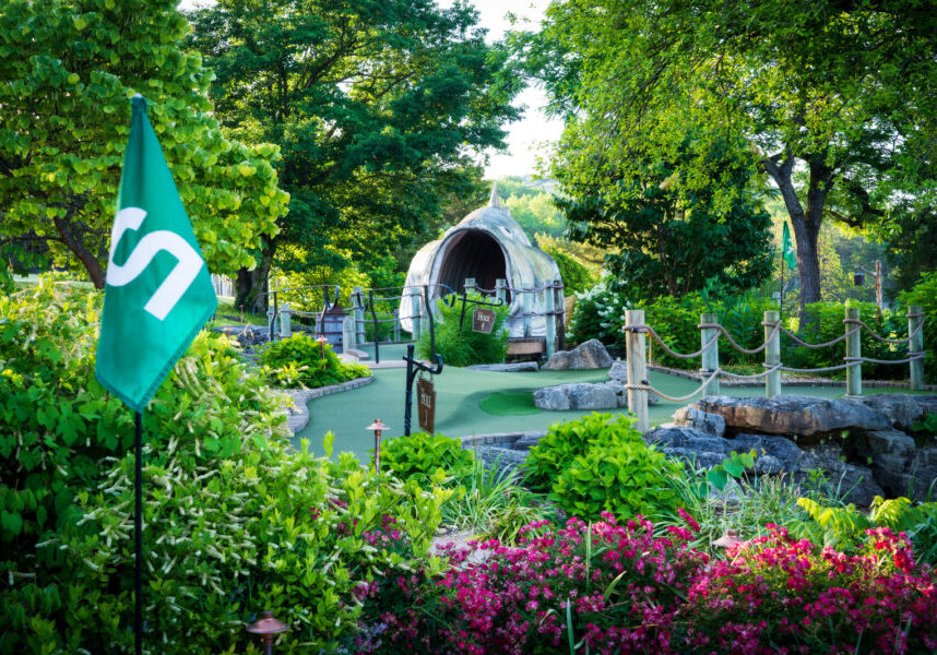 Mini golf at Big Cedar Lodge