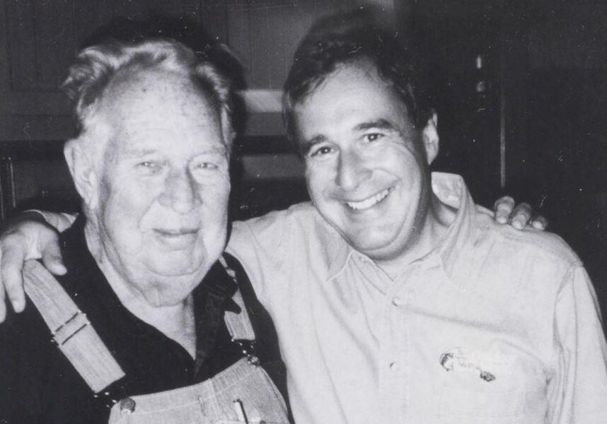 John A. and Jonny L. Morris together at Big Cedar John A and Johnny L. Morris, father and son, together smiling at the time when Big Cedar Lodge was just the beginning
