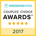 Wedding Wire Couples' Choice awards 2017 logo